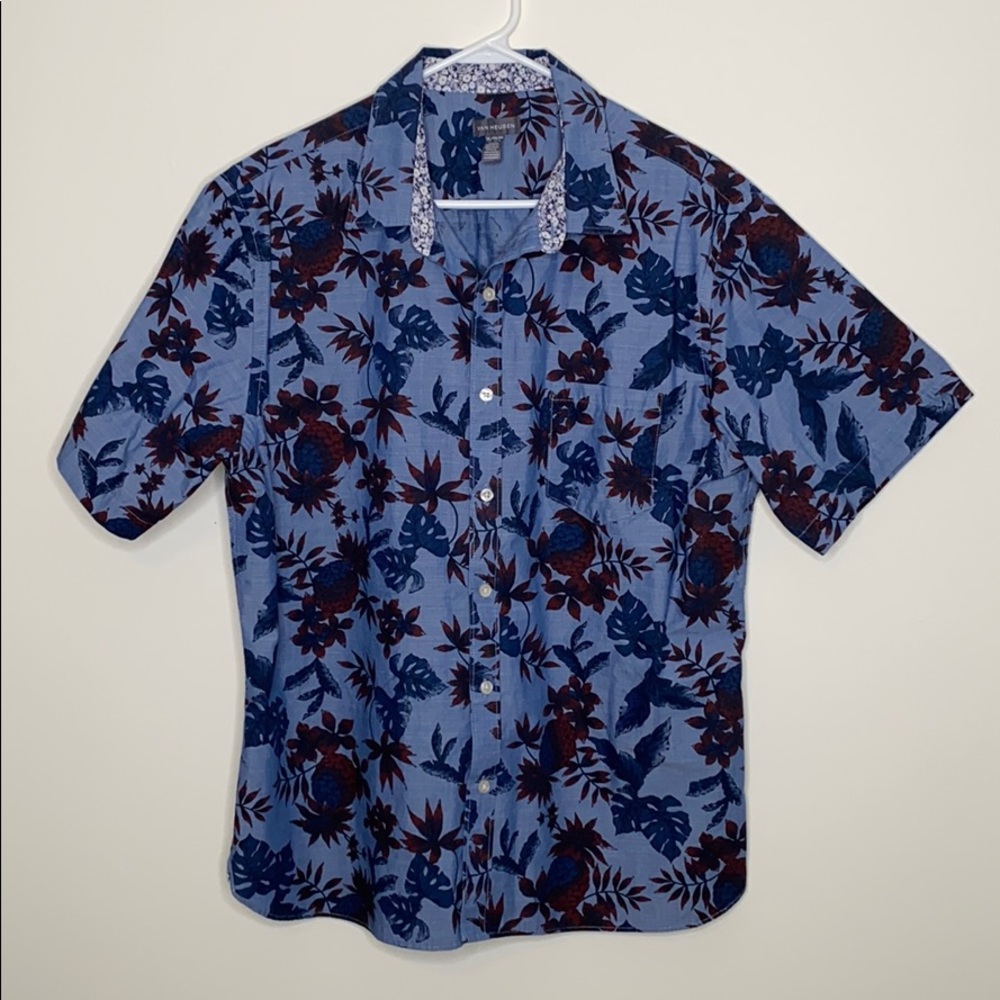 Van Heusen short sleeve men’s XL button down NWOT